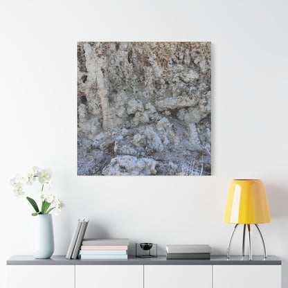 Cracked Earth Whispers - Unique Frameless Canvas Wall Art