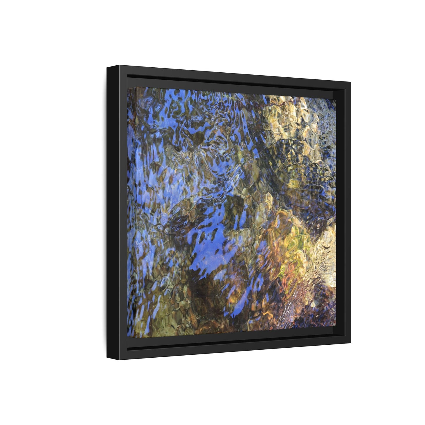 Aquatic Kaleidoscope - Unique Stretched Canvas Wall Art - Art By Earth