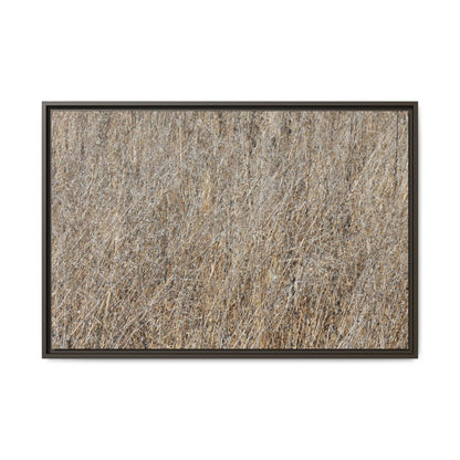 Dry Straw Symphony - Unique Stretched Canvas Wall Art - Art By Earth