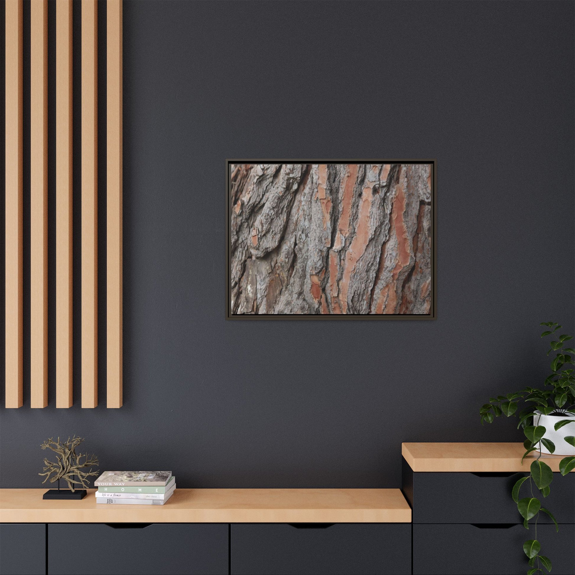 Woodland Layers - Unique Stretched Canvas Wall Art - Art By Earth