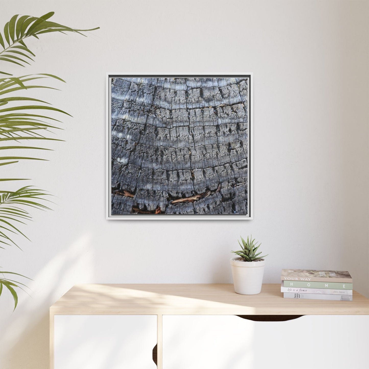 Charred Memories - Unique Stretched Canvas Wall Art - Art By Earth