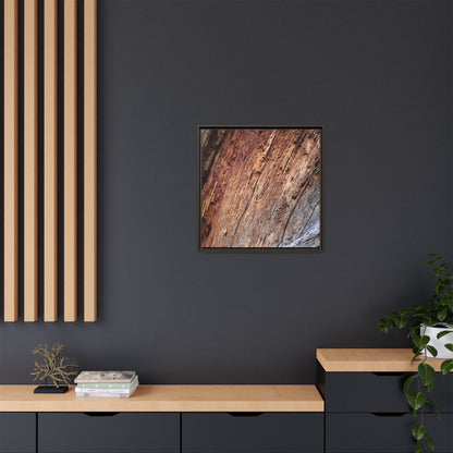 Time's Mark - Unique Stretched Canvas Wall Art - Art By Earth