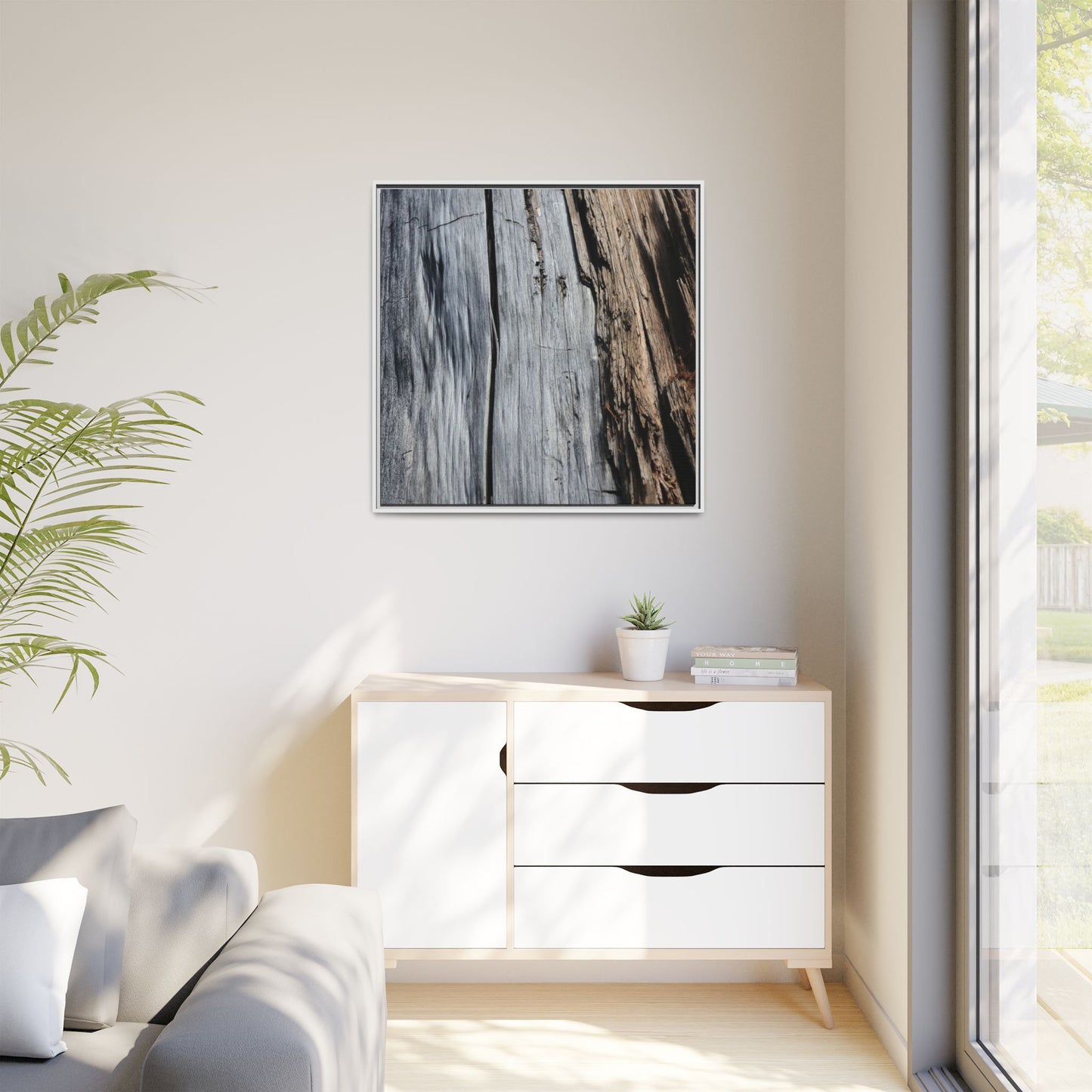 Wood's Lament - Unique Stretched Canvas Wall Art - Art By Earth