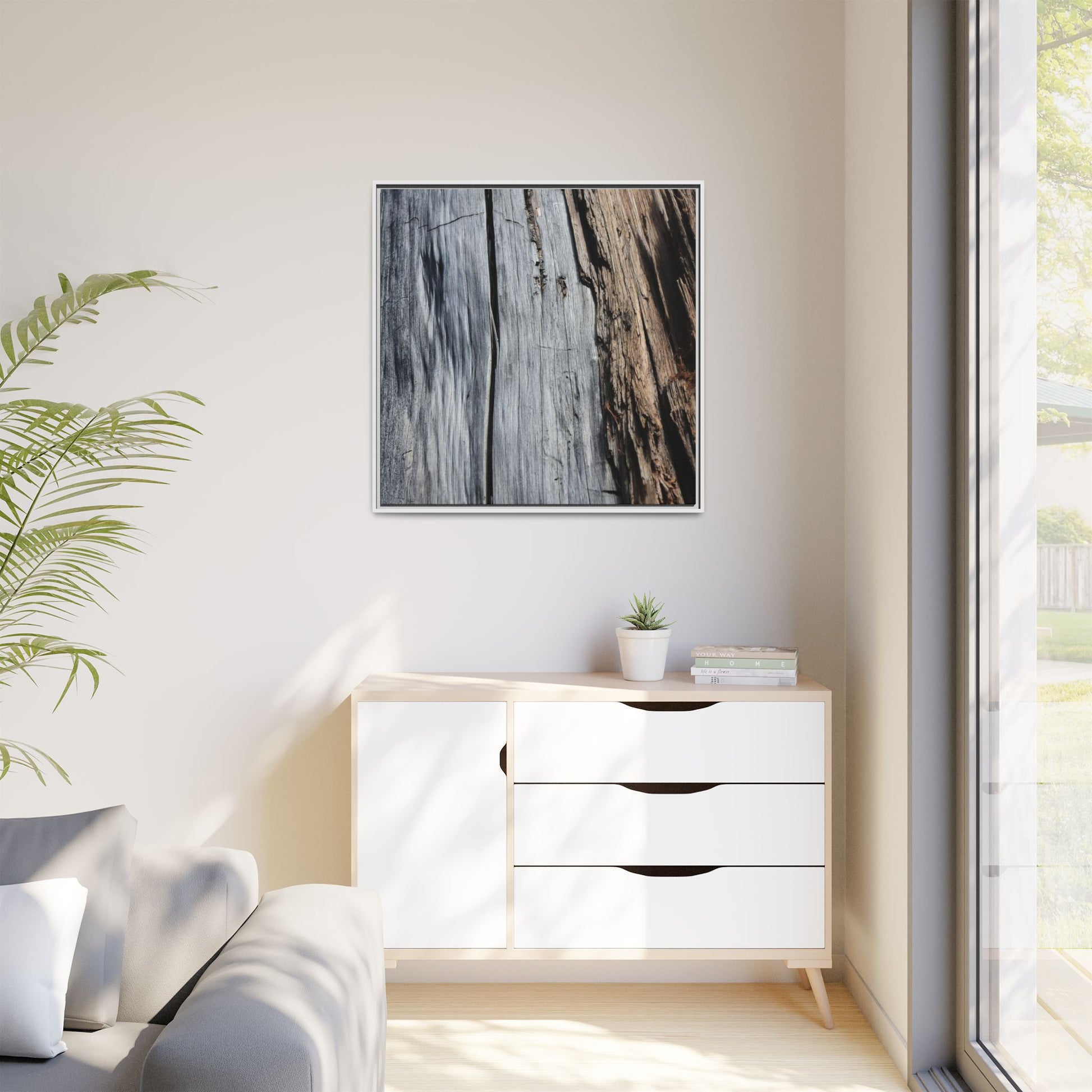 Wood's Lament - Unique Stretched Canvas Wall Art - Art By Earth