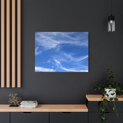 Sky's Ethereal Dance - Unique Frameless Canvas Wall Art - Art By Earth