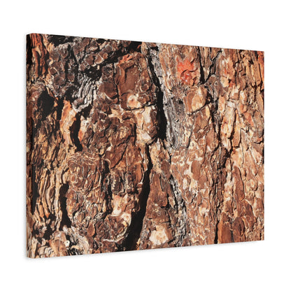 Russet Echoes - Unique Frameless Canvas Wall Art