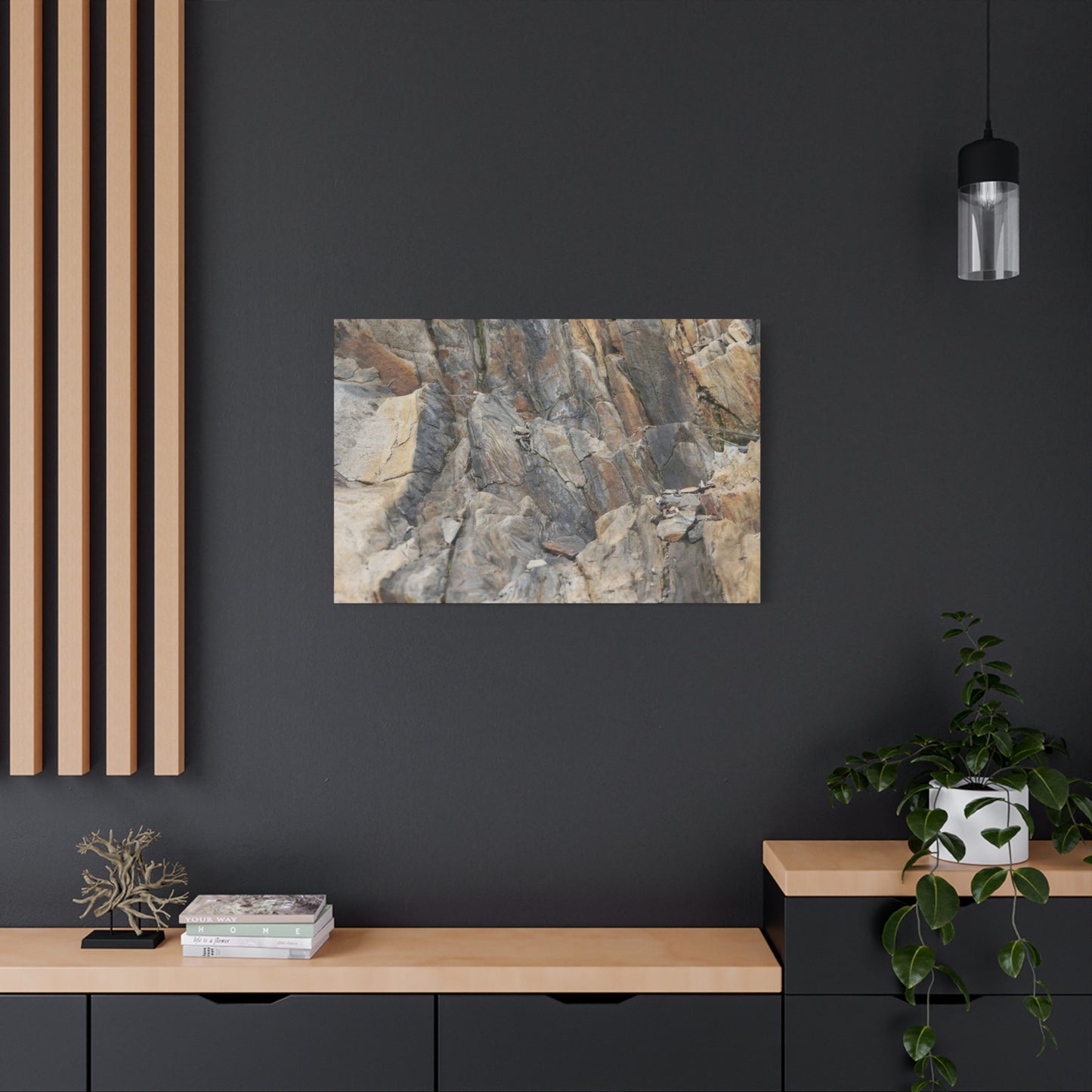 Fractured Memory - Unique Frameless Canvas Wall Art - Art By Earth