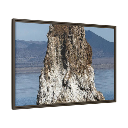 Tufa Tower Reflection - Unique Stretched Canvas Wall Art