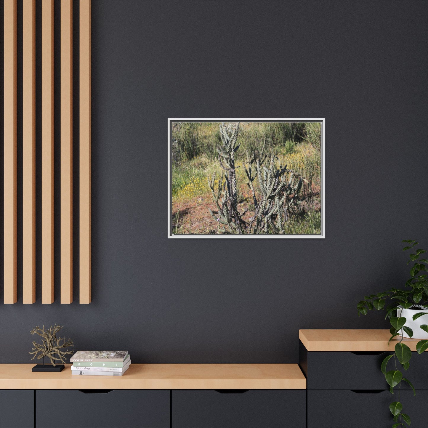 Wildflower Meadow - Unique Stretched Canvas Wall Art - Art By Earth
