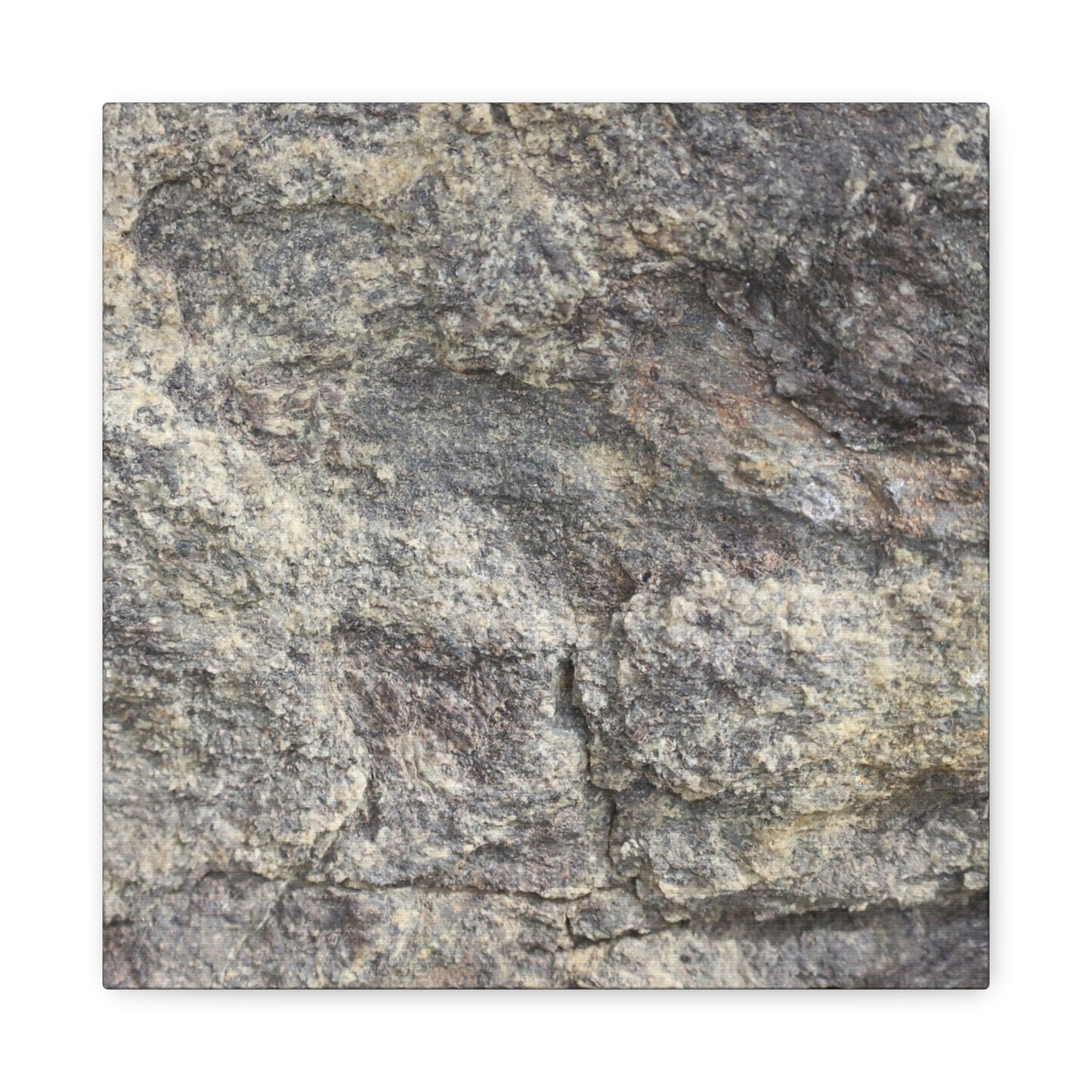 Granite Memory - Unique Frameless Canvas Wall Art - Art By Earth