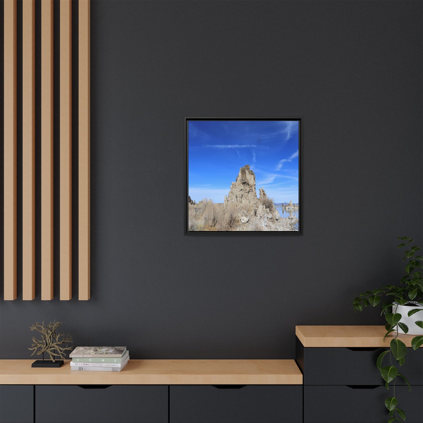 Mono Lake Sentinels - Unique Stretched Canvas Wall Art