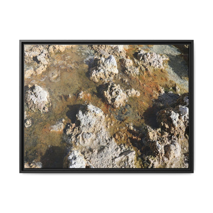 Stone Sea of Silence - Unique Stretched Canvas Wall Art