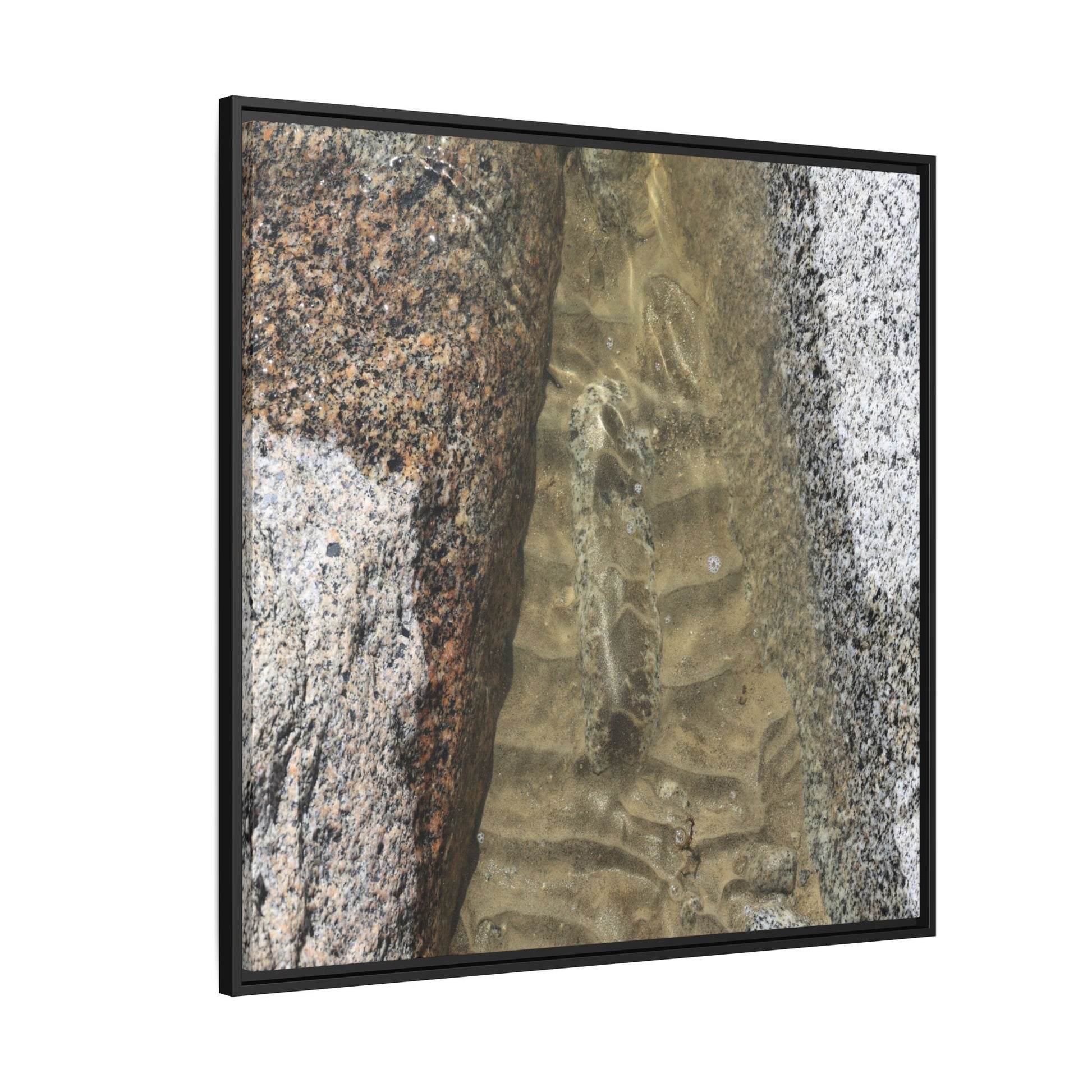 Between Concrete Walls - Unique Stretched Canvas Wall Art - Art By Earth