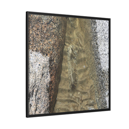 Between Concrete Walls - Unique Stretched Canvas Wall Art - Art By Earth