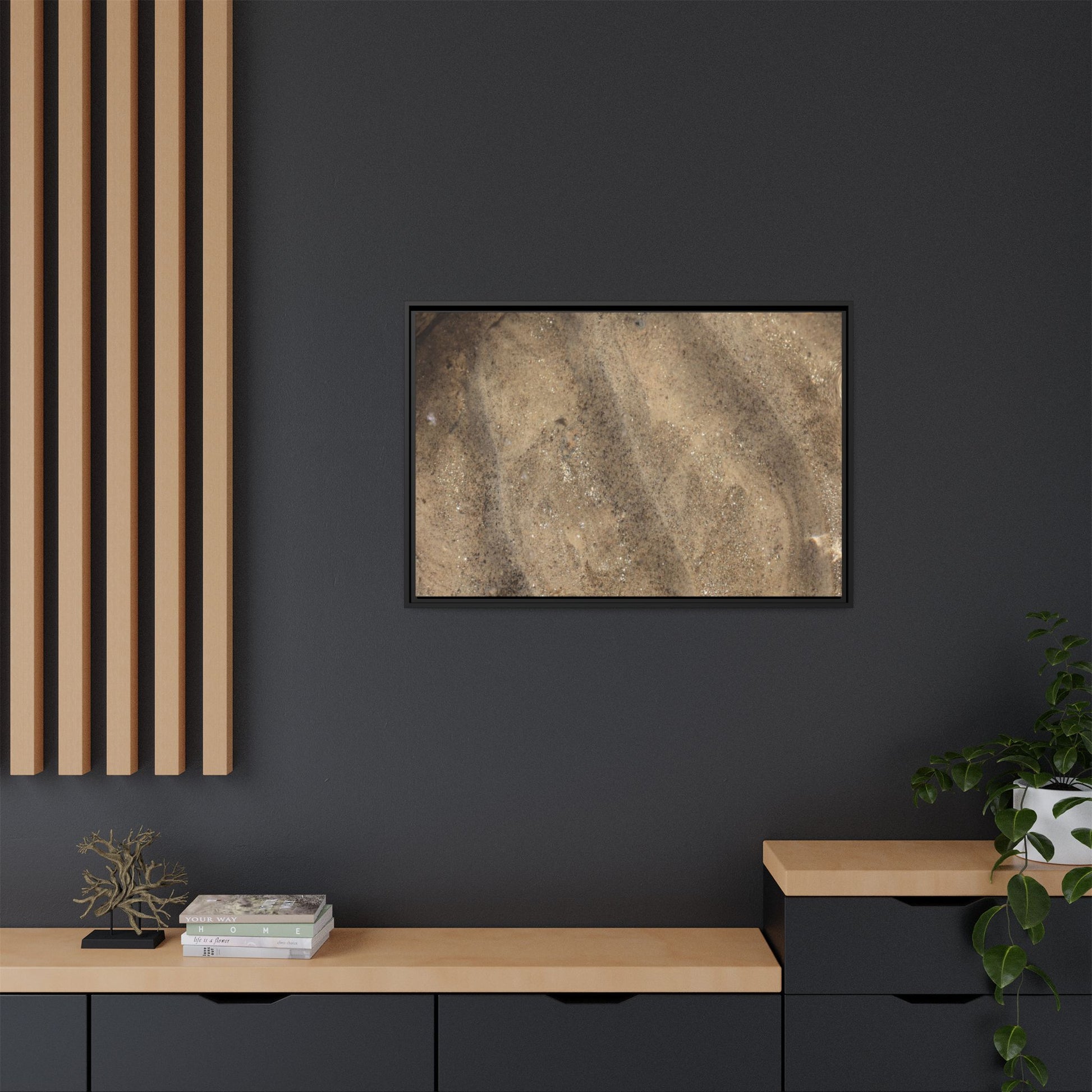 Tidal Pool Secrets - Unique Stretched Canvas Wall Art - Art By Earth