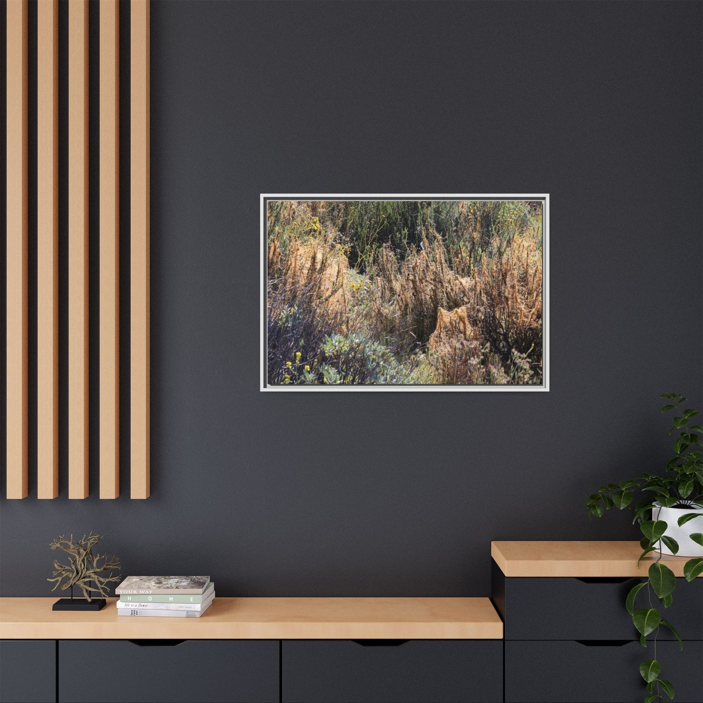 Drought-Stricken Landscape - Unique Stretched Canvas Wall Art - Art By Earth