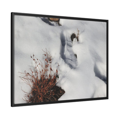 Frostbound Whispers - Unique Stretched Canvas Wall Art