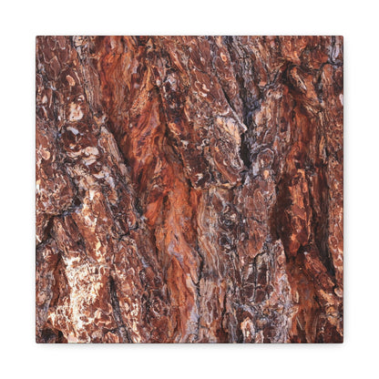 Rust and Ridges - Unique Frameless Canvas Wall Art