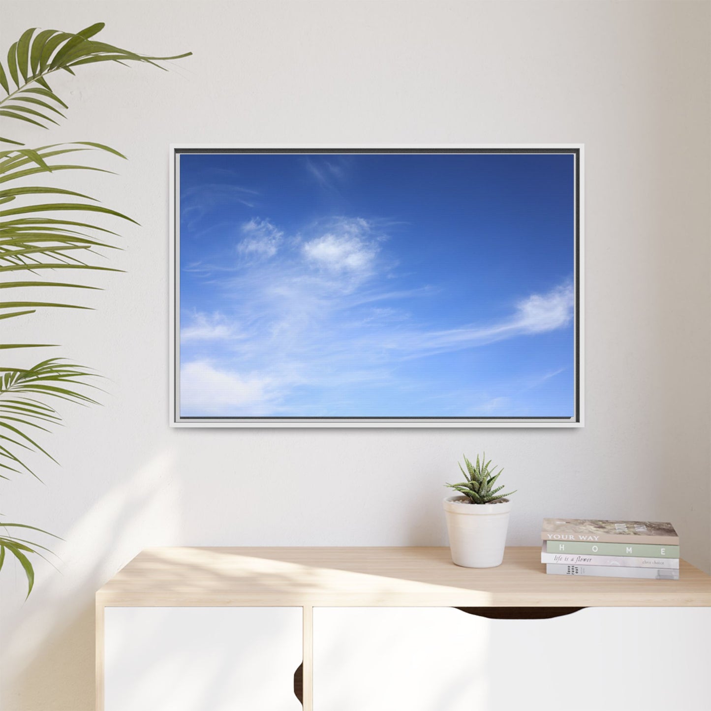Blue Serenity - Unique Stretched Canvas Wall Art - Art By Earth