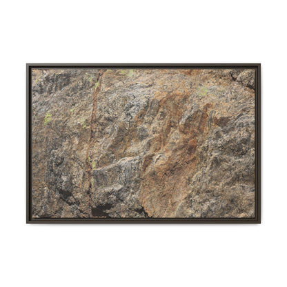 Weathered Rock Formation - Unique Stretched Canvas Wall Art - Art By Earth