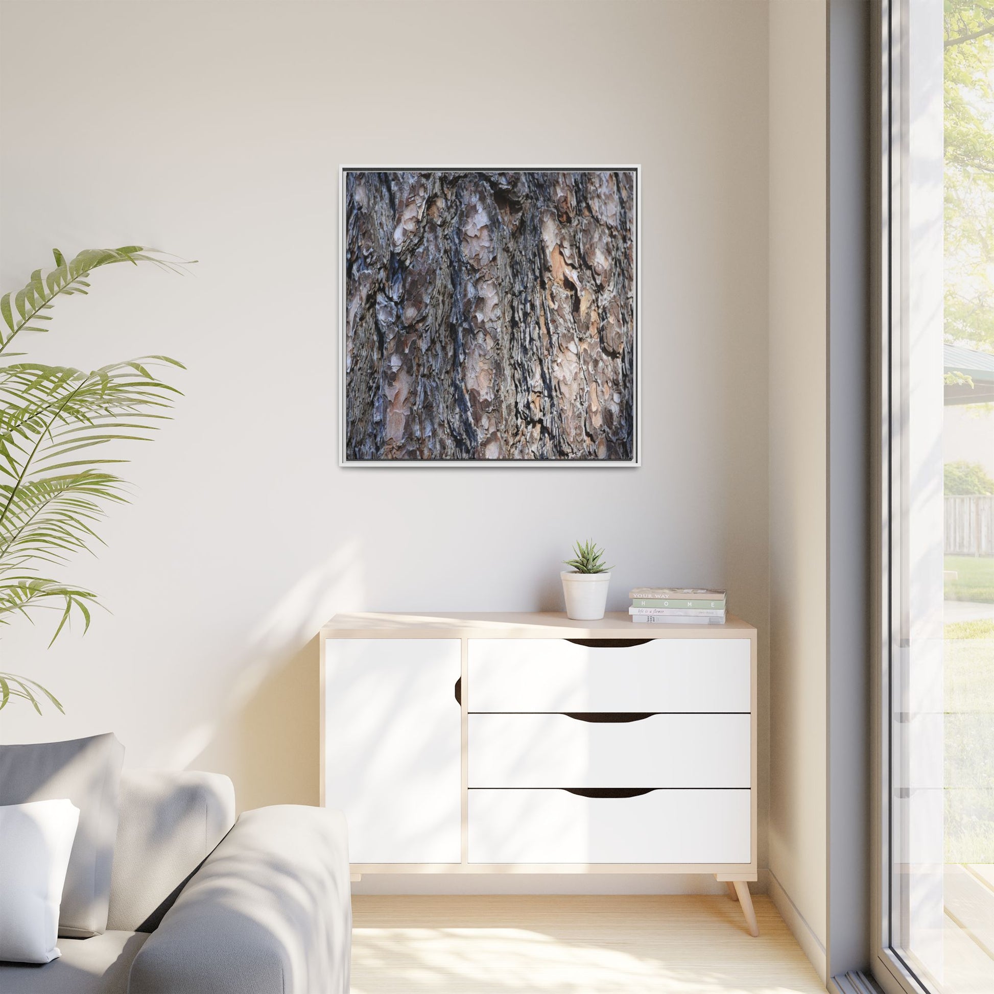Weathered Patterns - Unique Stretched Canvas Wall Art - Art By Earth