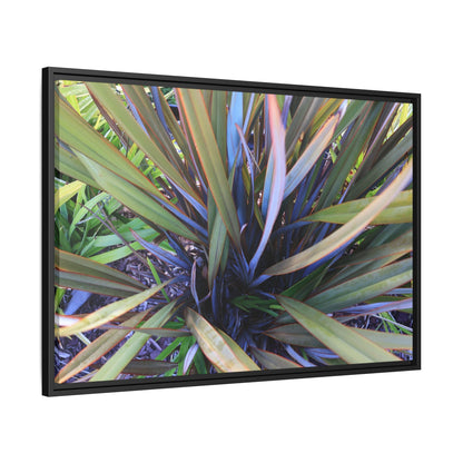 Radiant Leaves - Unique Stretched Canvas Wall Art - Art By Earth