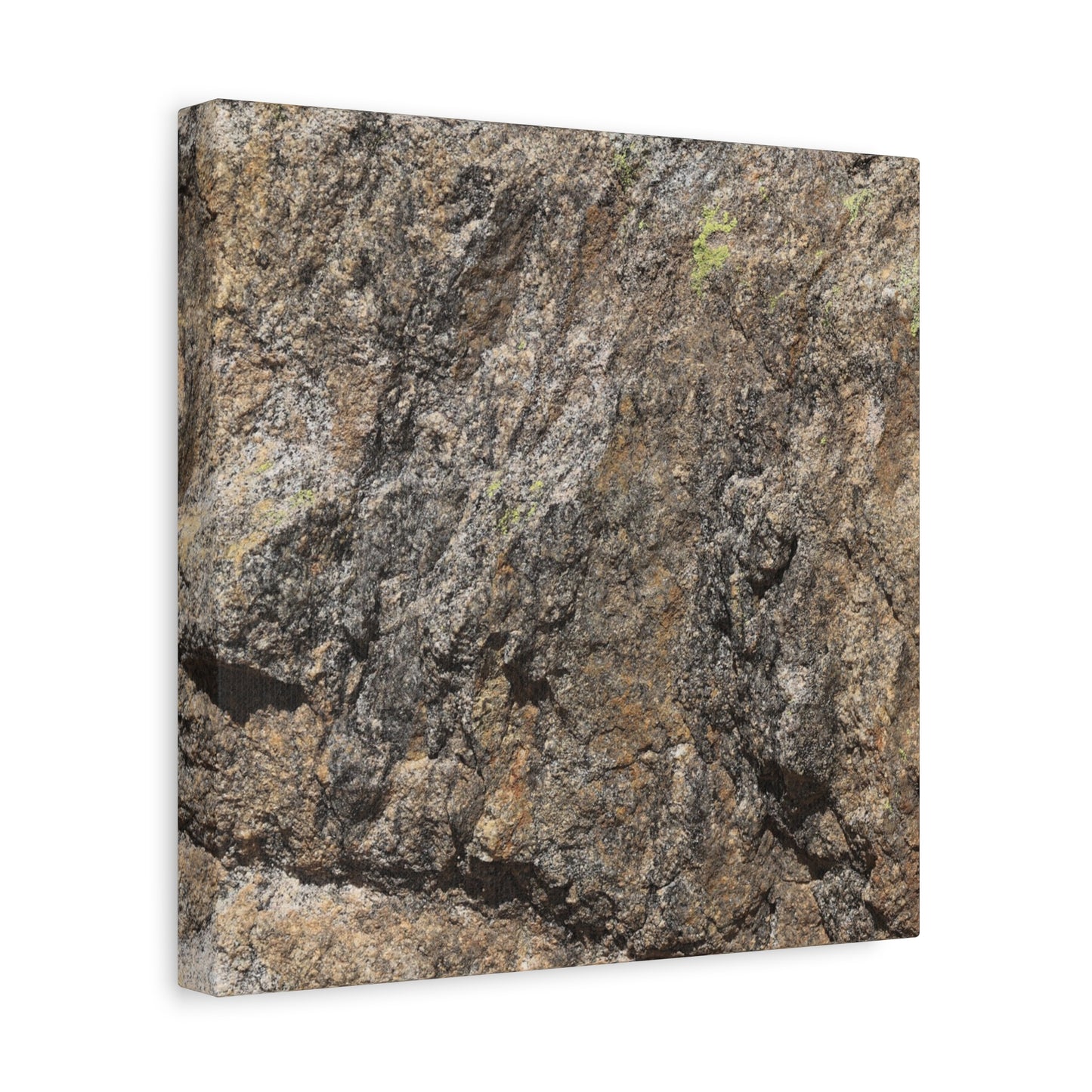 Weathered Stone Secrets - Unique Frameless Canvas Wall Art - Art By Earth