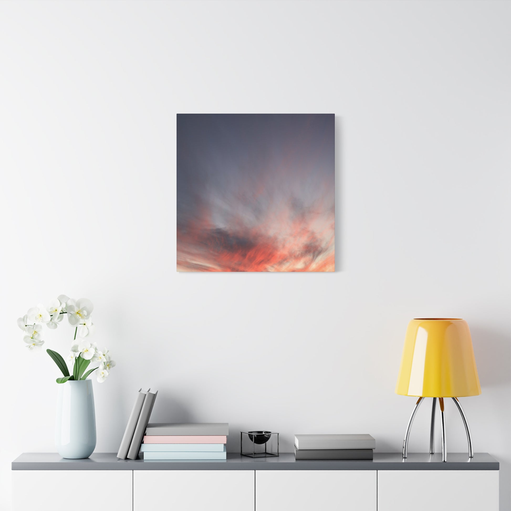 Ethereal Sunset - Unique Frameless Canvas Wall Art - Art By Earth