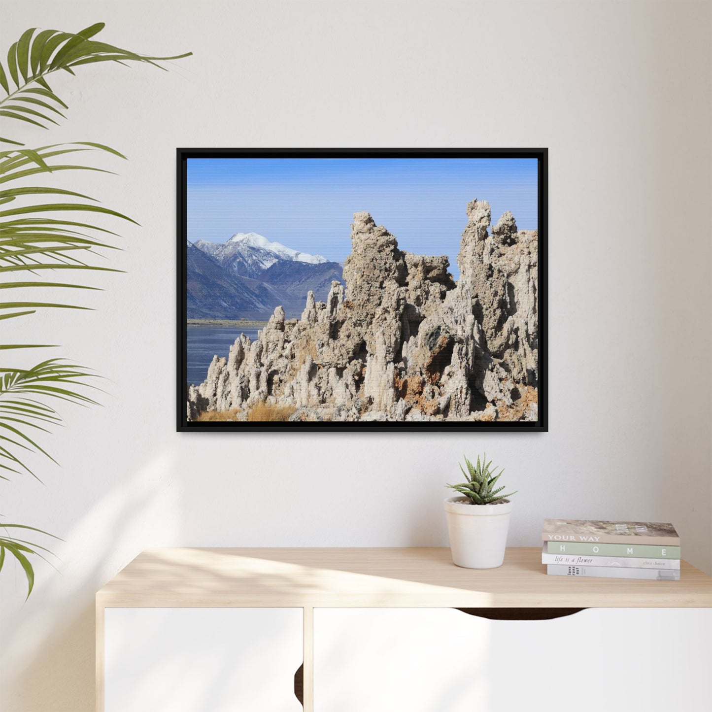 Mono Lake Tufa - Unique Stretched Canvas Wall Art