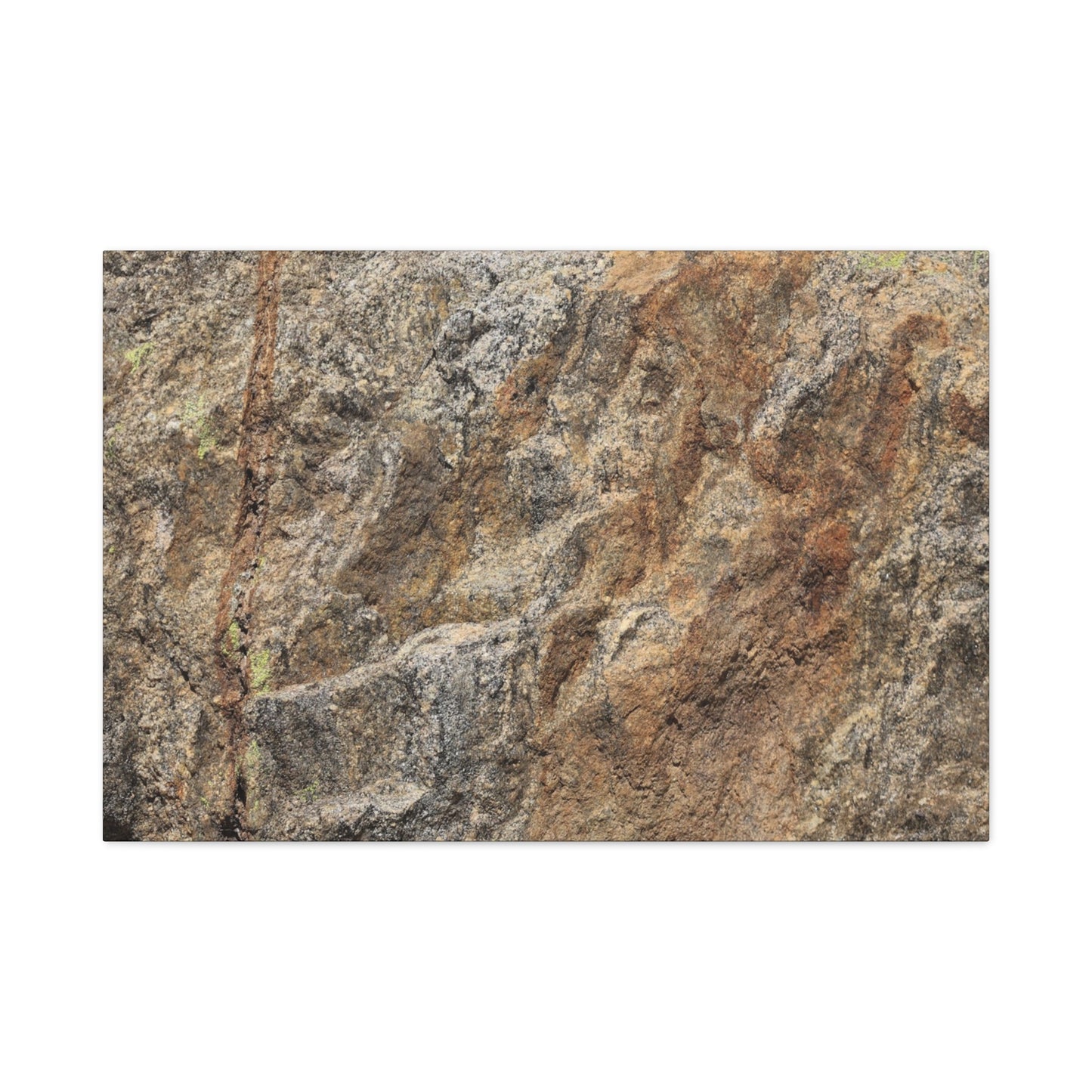 Erosion's Palette - Unique Frameless Canvas Wall Art - Art By Earth