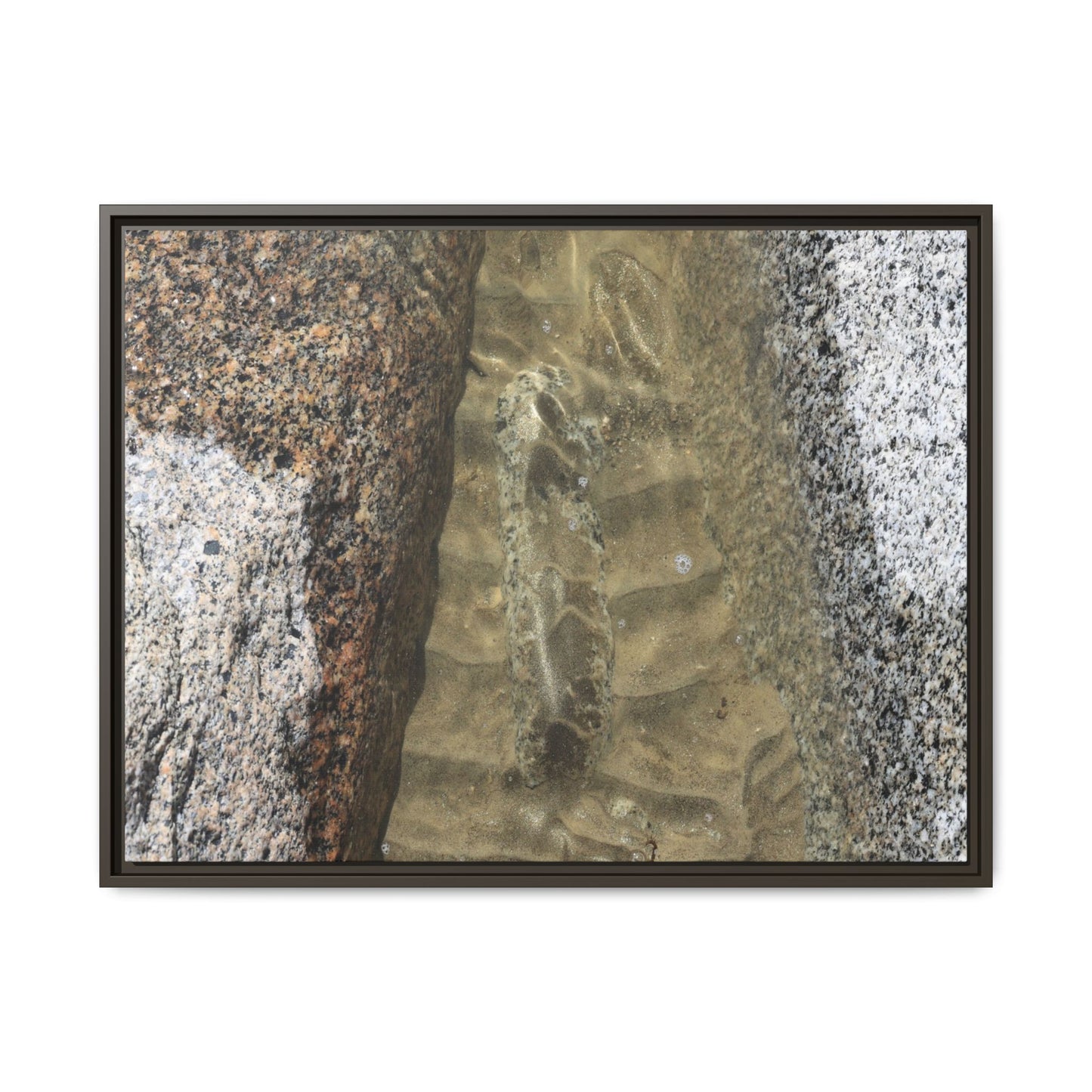 Between Concrete Walls - Unique Stretched Canvas Wall Art - Art By Earth