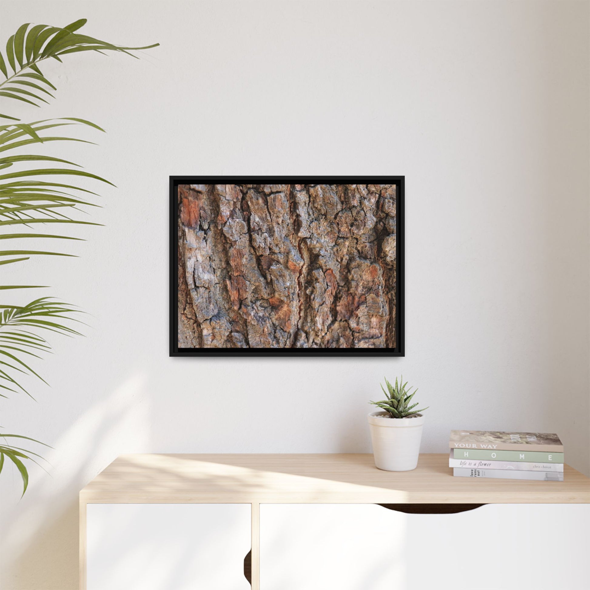 Tree's Timeworn Tale - Unique Stretched Canvas Wall Art - Art By Earth