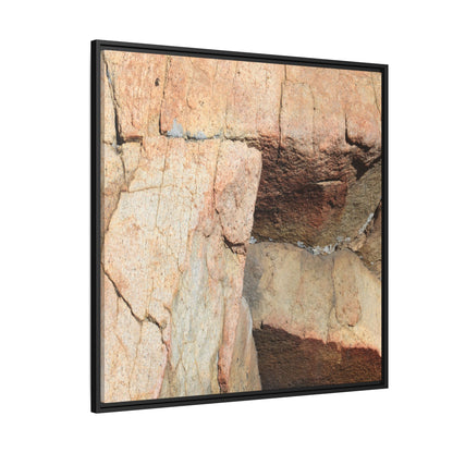 Fractured Stone - Unique Stretched Canvas Wall Art - Art By Earth