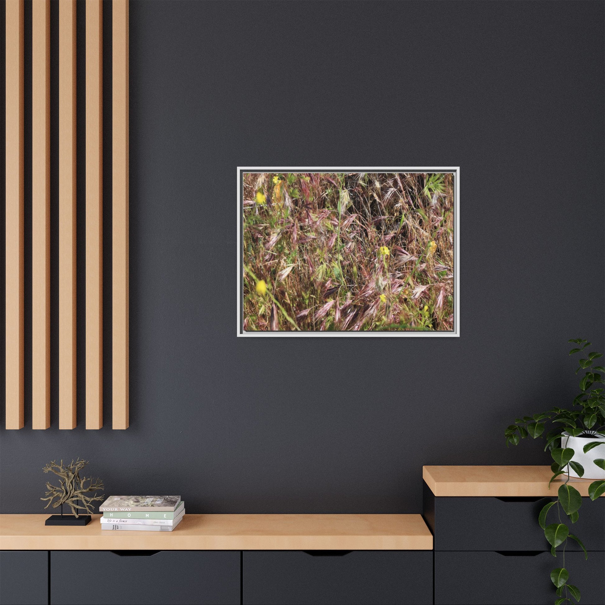 Autumn Meadow - Unique Stretched Canvas Wall Art - Art By Earth