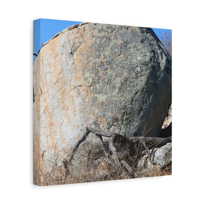 Boulder's Solitude - Unique Stretched Canvas Wall Art - Art By Earth
