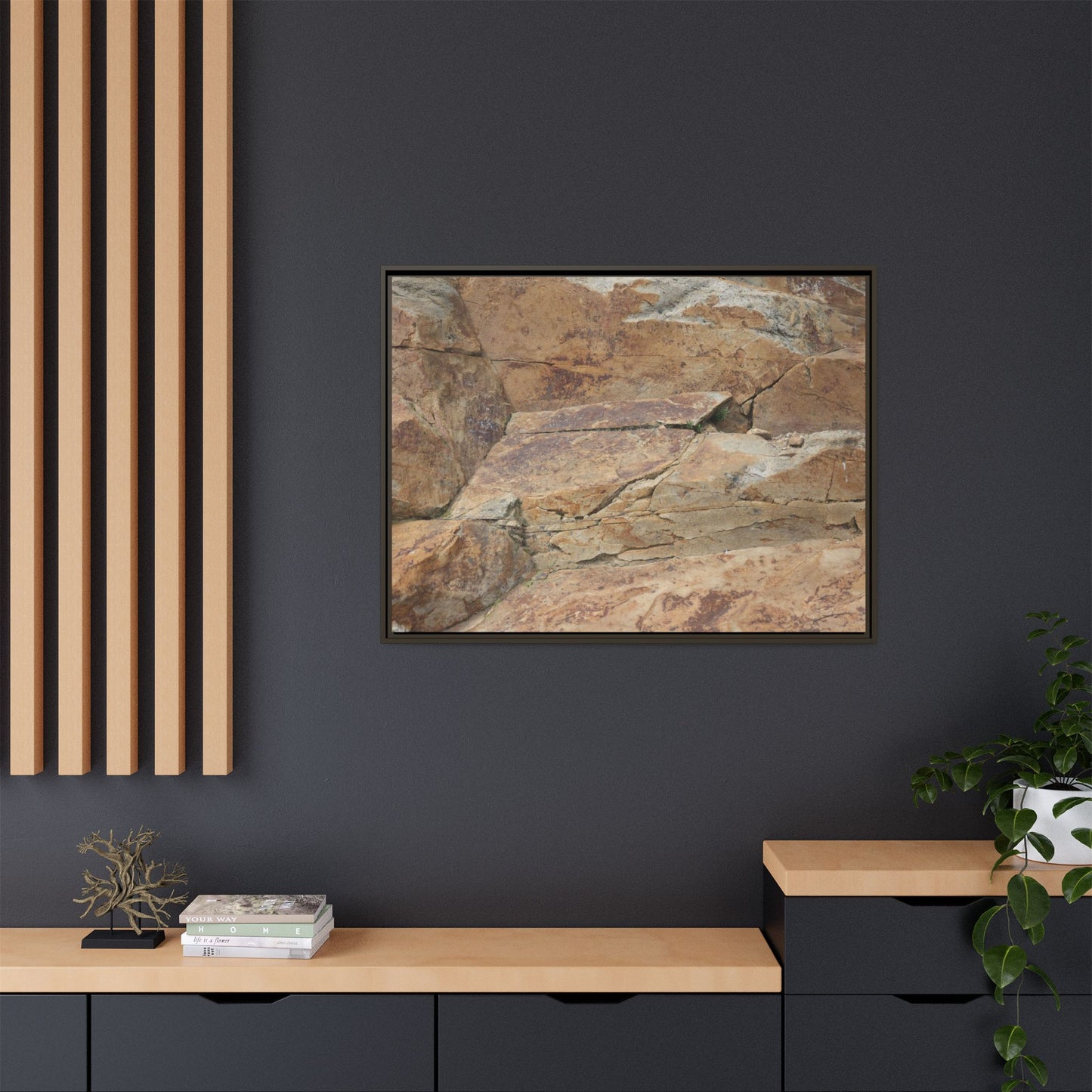 Ancient Foundations - Unique Stretched Canvas Wall Art - Art By Earth