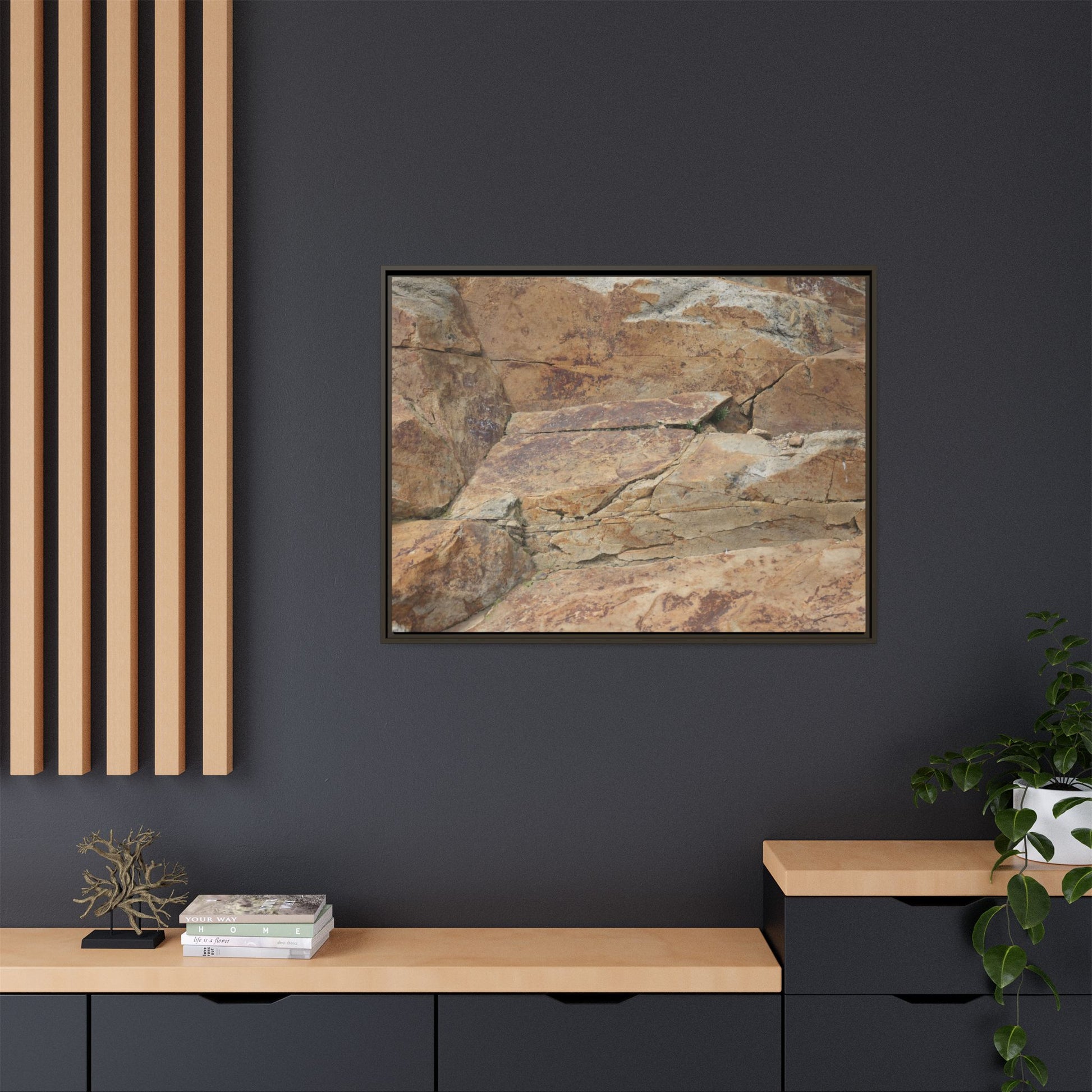 Ancient Foundations - Unique Stretched Canvas Wall Art - Art By Earth