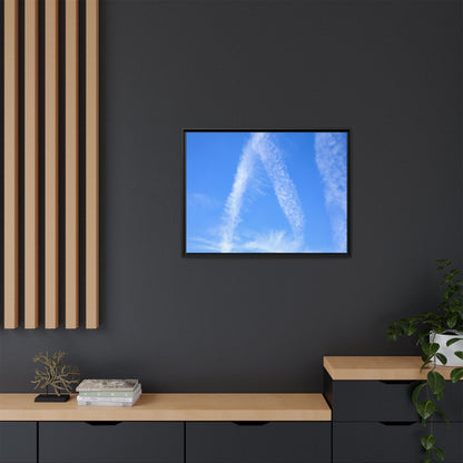 Skyward Whispers - Unique Stretched Canvas Wall Art - Art By Earth