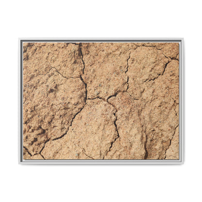 Parched Land - Unique Stretched Canvas Wall Art - Art By Earth