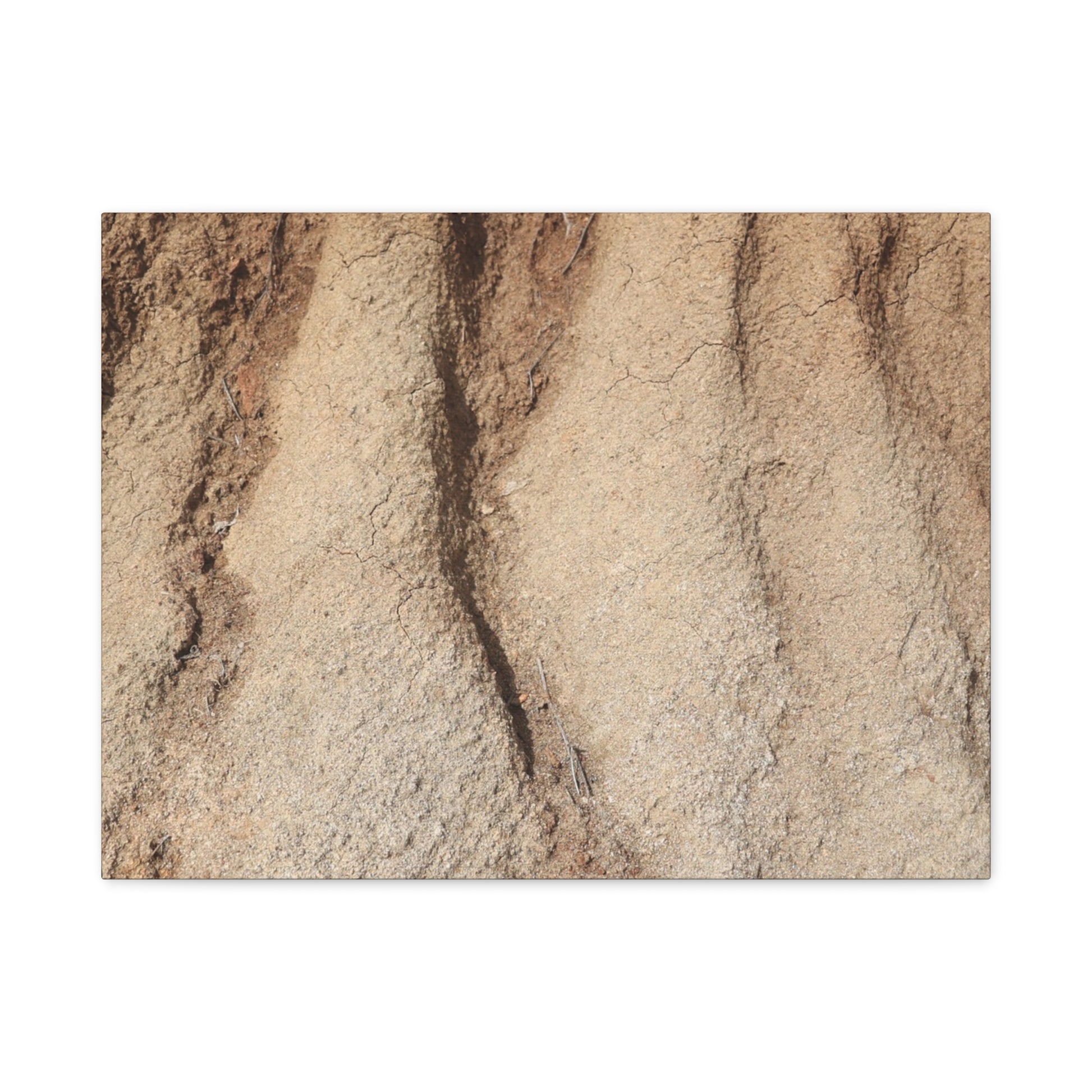 Weathered Earth - Unique Frameless Canvas Wall Art - Art By Earth