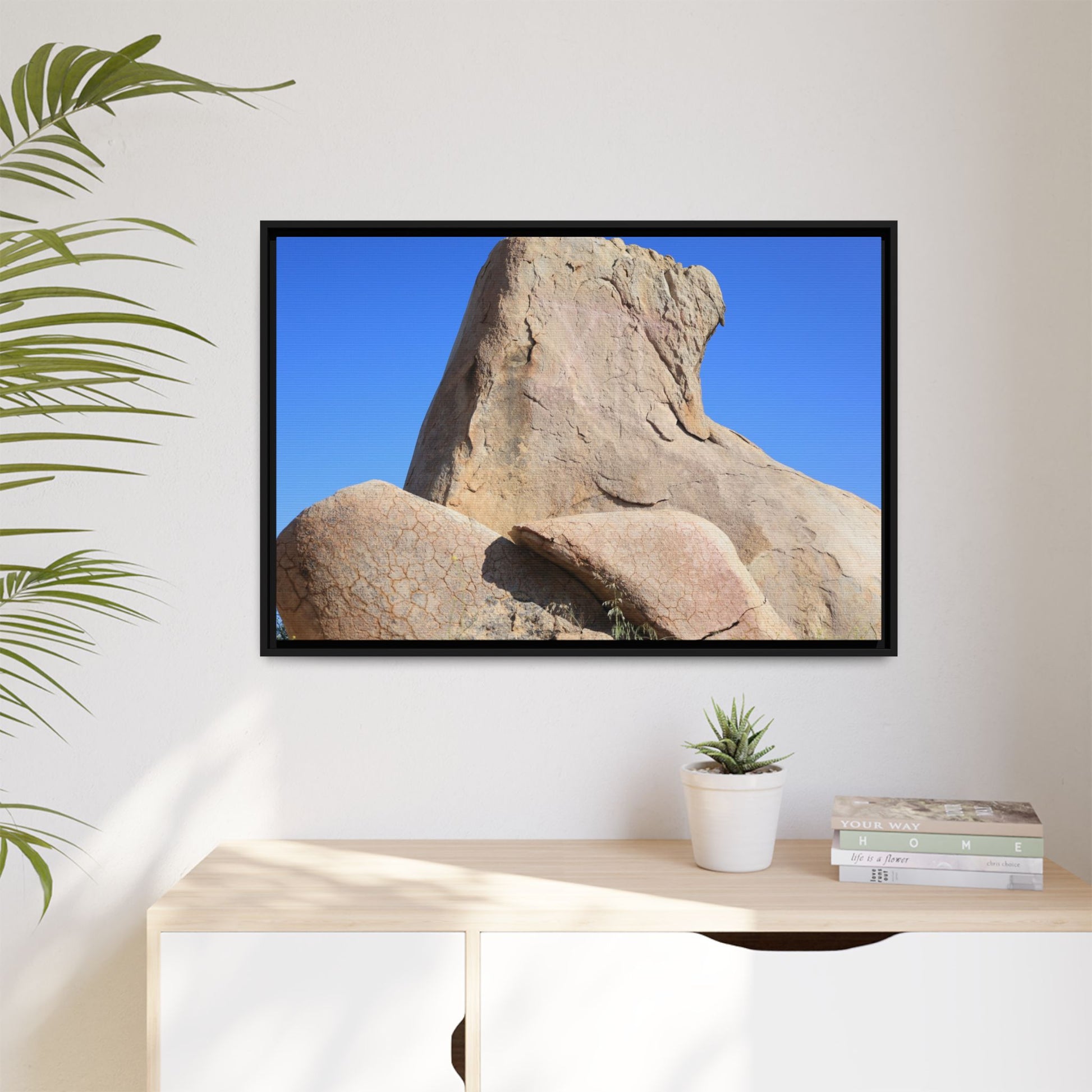 Rocky Sentinel - Unique Stretched Canvas Wall Art - Art By Earth