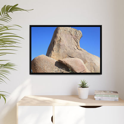 Rocky Sentinel - Unique Stretched Canvas Wall Art - Art By Earth