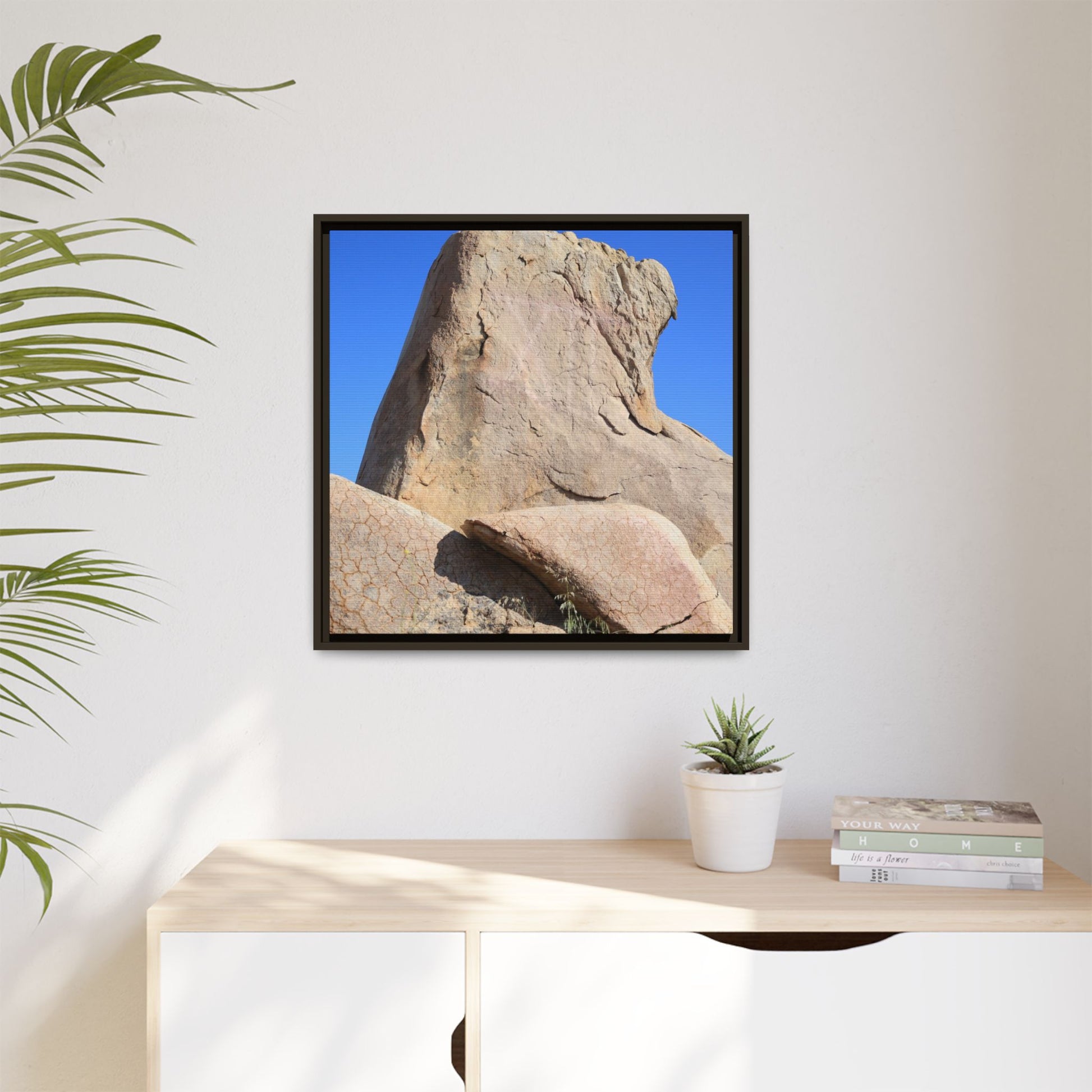 Rocky Sentinel - Unique Stretched Canvas Wall Art - Art By Earth