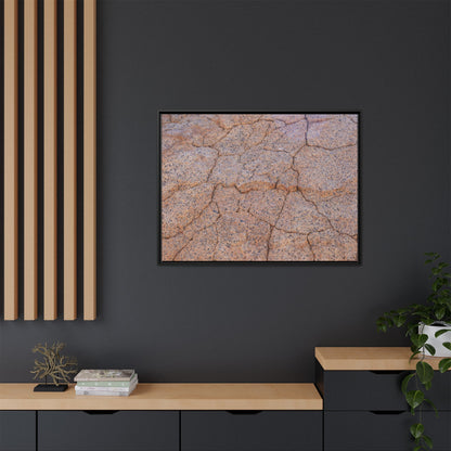 Fragmented Earth - Unique Stretched Canvas Wall Art - Art By Earth