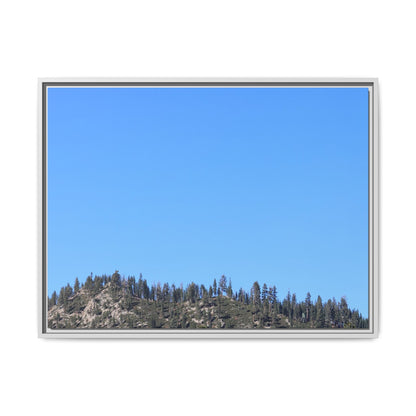 Blue Silence - Unique Stretched Canvas Wall Art