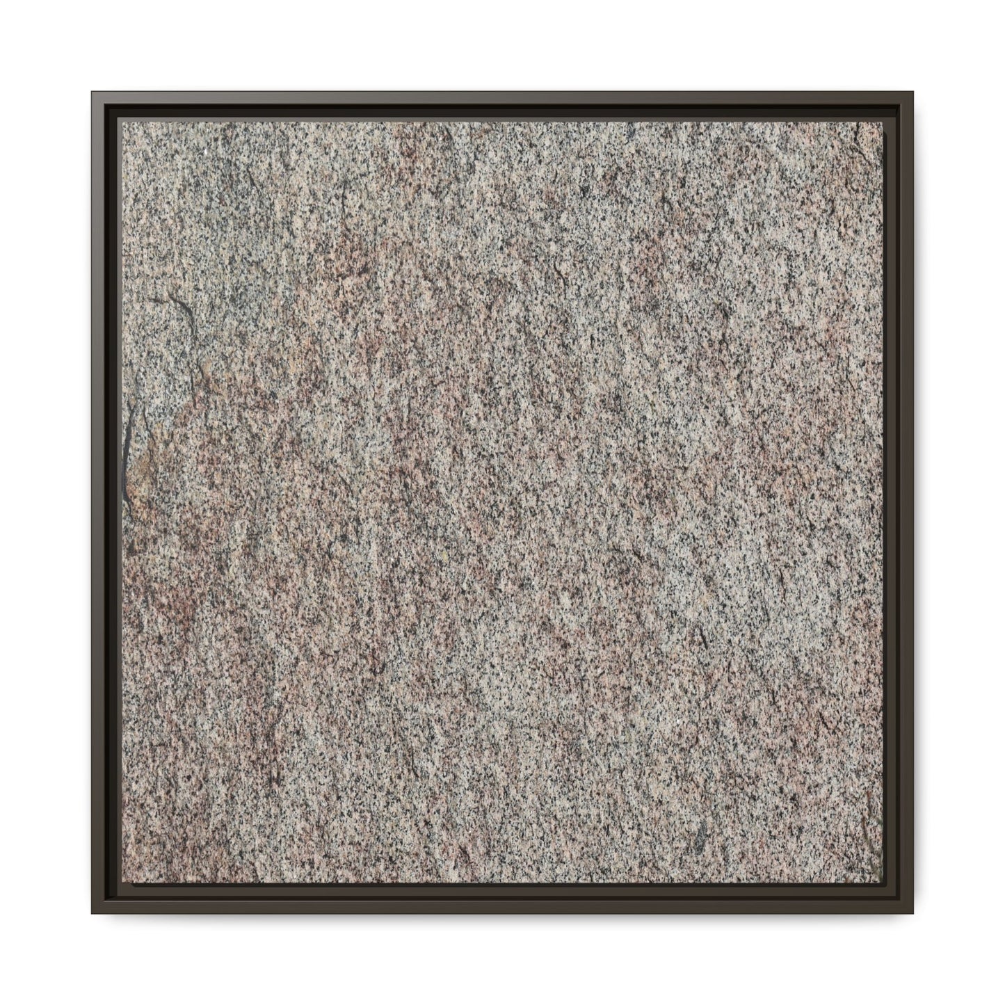 Granular Whispers - Unique Stretched Canvas Wall Art - Art By Earth