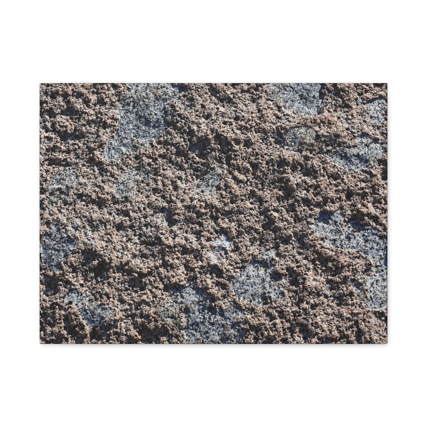 Soil and Stone - Unique Frameless Canvas Wall Art