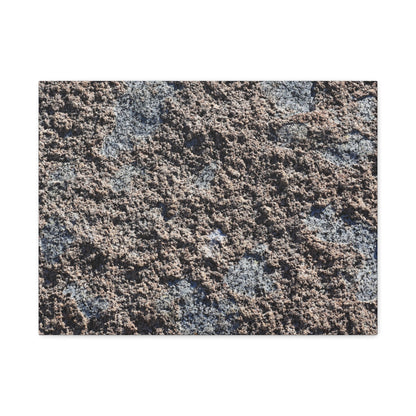 Soil and Stone - Unique Frameless Canvas Wall Art