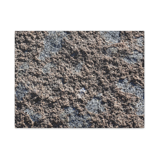 Soil and Stone - Unique Frameless Canvas Wall Art