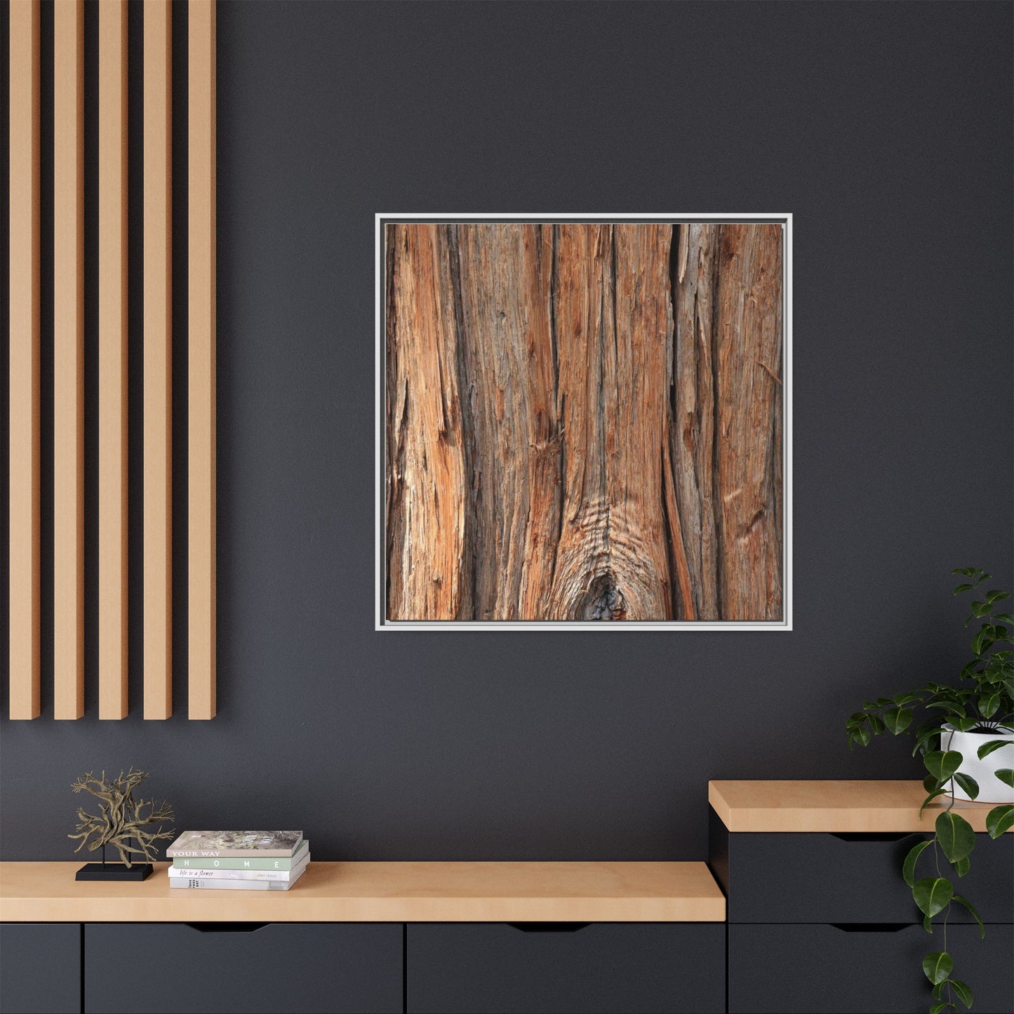 Echoes of Timber - Unique Stretched Canvas Wall Art - Art By Earth